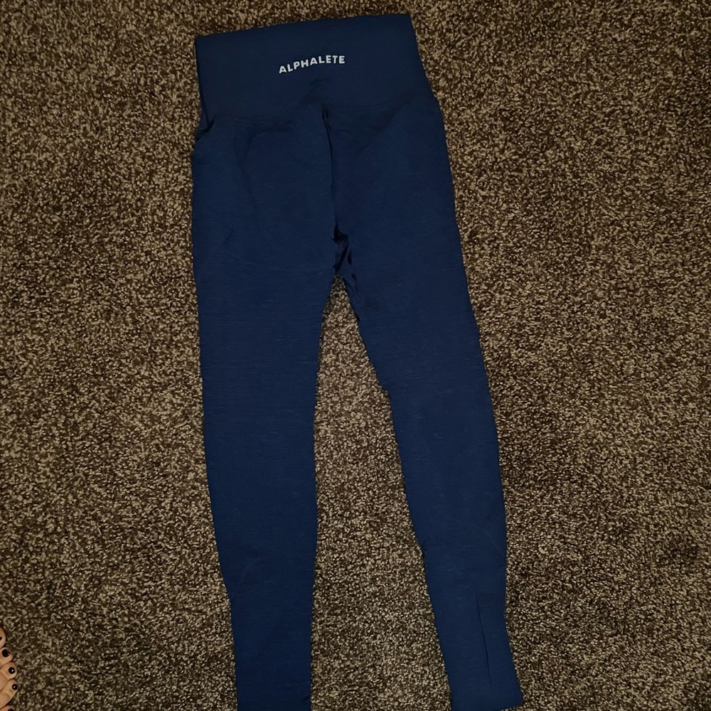 Blue Alphalete leggings